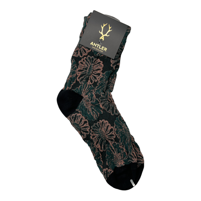 Antler Dusky Floral sock