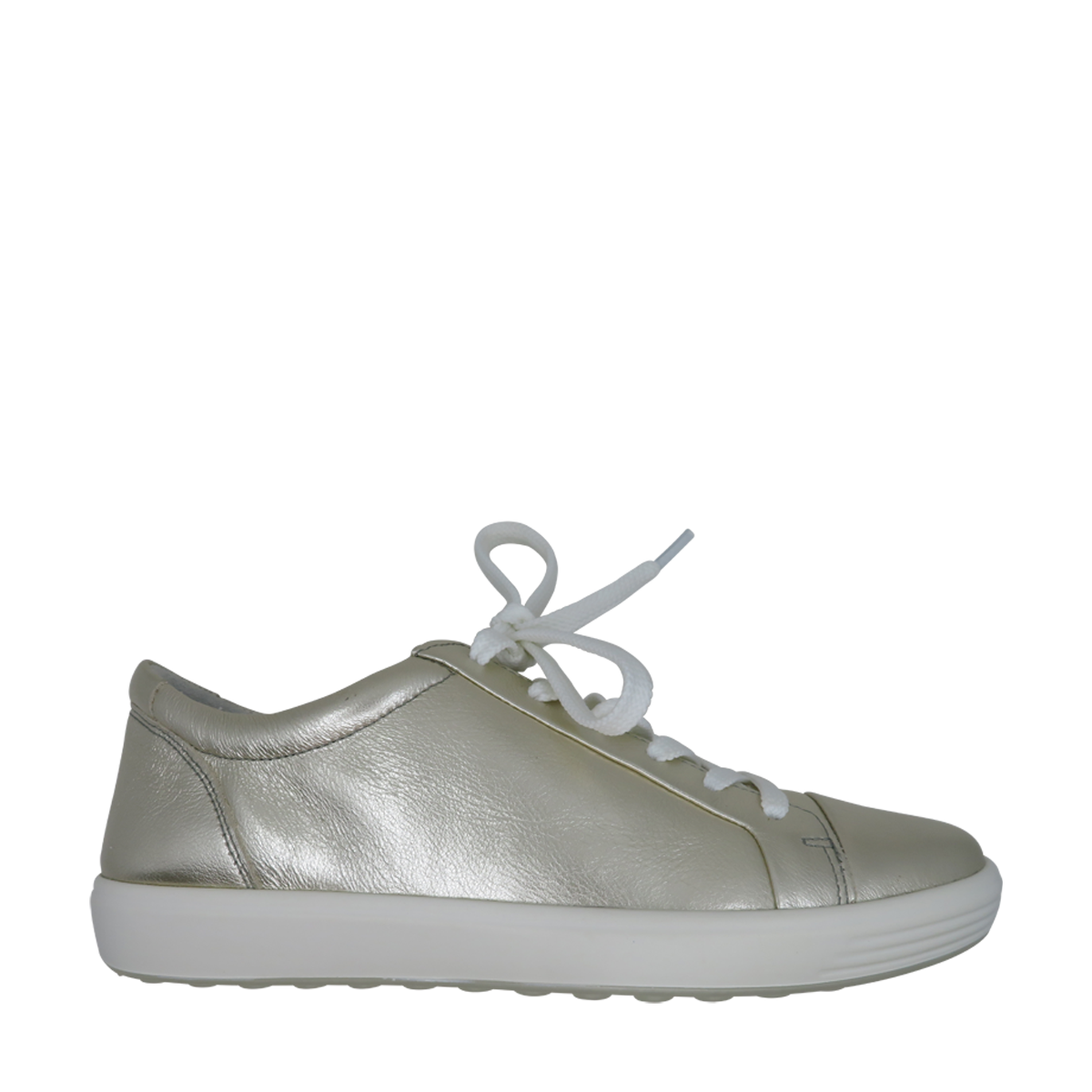 ECCO Soft 7 470303 GOLD SILVER Shoes On Picton